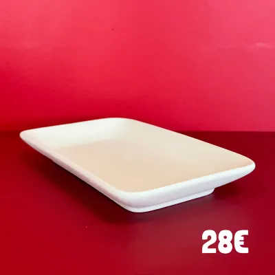 Photo des pièces de céramique avec leur prix