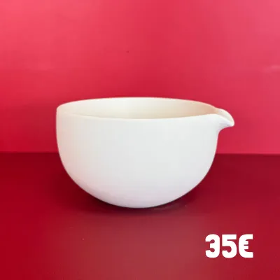 Photo des pièces de céramique avec leur prix